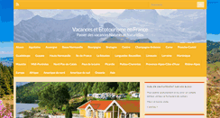 Desktop Screenshot of chouett-vacances.com